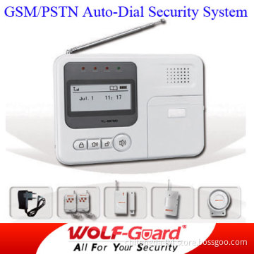 GSM/PSTN Auto-Dial Home Security Burglar Alarm System (YL-007M2)